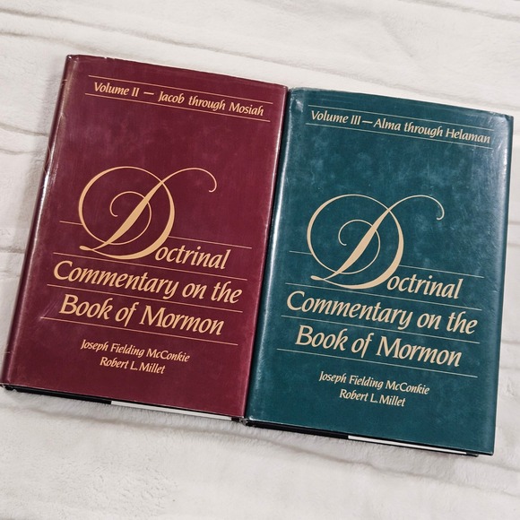 Bookcraft Doctrinal Commentary on the Book of Mormon Volumes‎ II & III - Picture 1 of 8